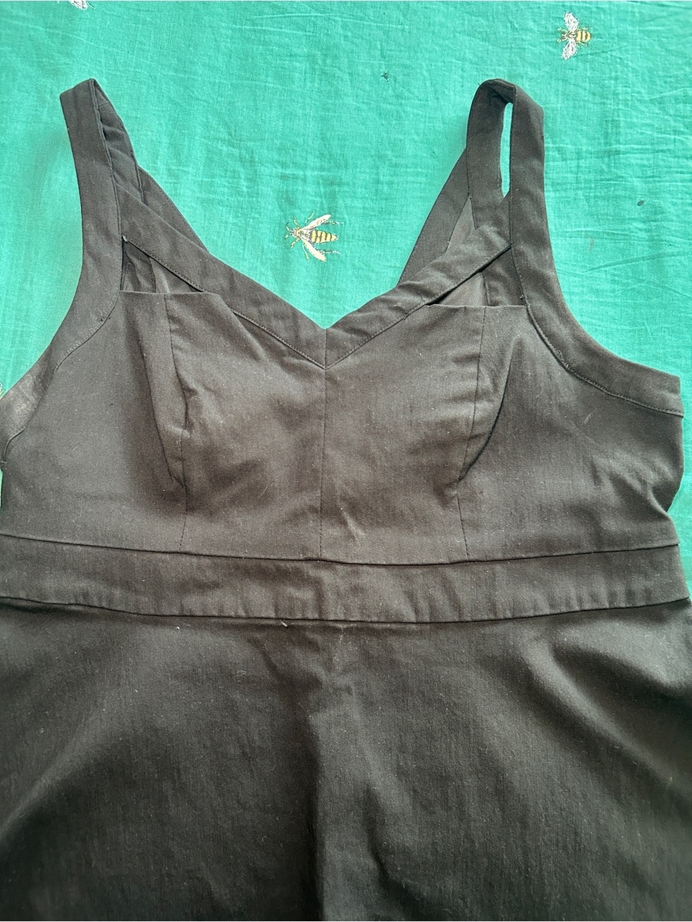 torrid Black V-Neck Sleeveless Tank